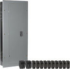 ABB TM3220CCU2K 200A Main Breaker Load Center • 1-Phase Standard Main Circuit Breaker Load Center • 32 Space, 40-Circuit, 120/240 VAC, 200 A, 22 kA Interrupt • Indoor NEMA 1 Enclosure