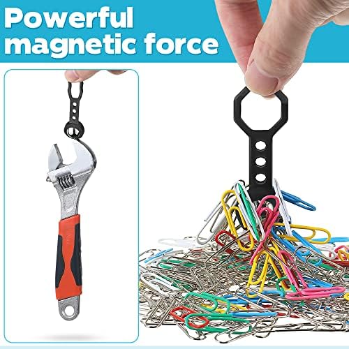 Dreyoo 2 Pcs Stud Finder Wall Scanner, Studball Magnetic Stud Finder with 27 Pounds of Pull Magnetic Power, Studball for Detected and Located Stud Through 5/8" Drywall Plywood Paneling Ceramic (Black)