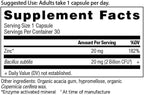 Probiotics and Zinc Supplement by Ancient Nutrition, Supports Healthy Immune System and Gut Health, Made Without GMOs, Superfoods Supplement, Paleo and Keto Friendly, 30 Count