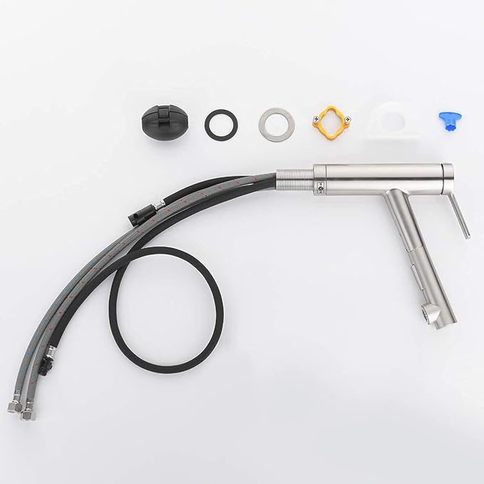 Kitchen Sink Faucet Chrome Crea Pull Out Sprayer Farmhouse Bar Sink Faucets Mixer Tap