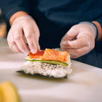 TRONEX 1200 Pack Food Safe Vinyl Gloves and Eco Pack Disposable Gloves Dispensing Box Refillable