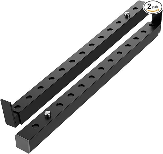 Adjustable Window Security Bars, Window Bars Security Inside Vertical, Window Bar Lock Prevent Burglary, Window Safety Bars for Children, Window Stick Extend from 16.3-29.3 in(Black -2 pcs)