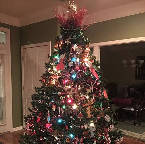 Novelty Lights 500 Case C7 Outdoor Ceramic Christmas Replacement Bulbs, Multi, C7/E12 Candelabra Base, 5 Watt