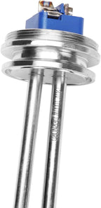 DERNORD 1.5 Inch (OD50.5mm) Tri-clamp Heating Element 120V 1000W Electric Water Heater High Watt Density