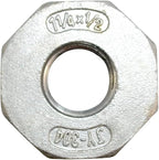 1-1/4" Male NPT to 1/2" Female NPT Female Reducing/Reducer Bushing Pipe Fitting,Adapter,Stainless Steel SS 304 Hex Bushing