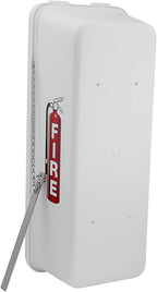 PRO&Family Fire Extinguisher Cabinet (4, White with Hammer Attachment, 20 lb)