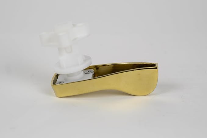 FLUSHMATE AP300503-PB Universal Handle Replacement Kit for 503, 503H & 503UH Series - LH or RH Polished Brass Handle Included, ADA Compliant, Quiet Operation, Ideal for Residential & Commercial Use