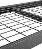 Generic Heavy Duty Member Mark 4-Shelf Industrial Storage Rack in Black, 77"" W x 24"" D x 72"" H (1 PACK)