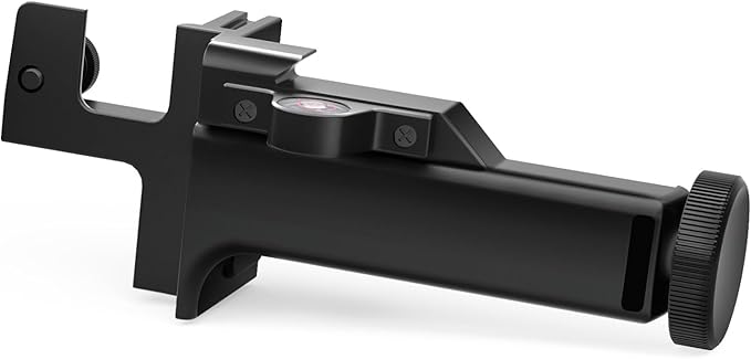 Laser Receiver Bracket Sensor Holder 6 for LS-80A,LS-80B,LS-80G,LS-80L,LS-80X,LS-30,LS-50B,LS-70A,LS-70B,LS-70C,LS-90,LS-B10,LS-B10W,LS-B20,LS-B20W,RD-100W and PA 350 Laser Level 312890112