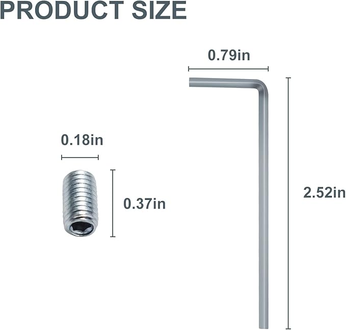 10Pcs Kitchen Faucet Parts for Moen 155023 Screw Kit,Stainless Steel Screws for Kitchen Faucet Handle Repair & Faucet Replacement Parts,Compatible with Moen Single Handle Faucet