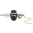 Ceiling Fan Light E-27 Multi Lampholder Socket Switch Zing Ear ZE-310D Socket with ZE-109M Pull Chain Switch for Lamp Light (Brass)