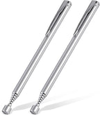 2 Pieces 3.5LBs Telescoping Magnetic Pickup Tool, with Pen Clip Design, Magnet Stick Rod Extendable 5.1" to 25.4" for Men, Birthday, Father's Day, Christmas Gift