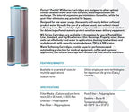 Pentair Pentek WS-10, 10" Water Softener Cartridge, 10" x 2.5"