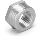 Joywayus Stainless Steel Hex Head Bushing Reducer Pipe Fitting 2 NPT Male × 3/4 NPT Female (Pack of 2)