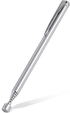 1 Piece 3.5LBs Telescoping Magnetic Pickup Tool, with Pen Clip Design, Magnet Stick Rod Extendable 5.1" to 25.4" for Men, Birthday, Father's Day, Christmas Gift