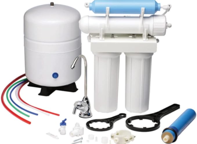 Pentair OMNIFilter RO2050 Reverse Osmosis Water Filter System, Premium Under Sink 4-Stage Filtration System, 15 Gallons per Day Output