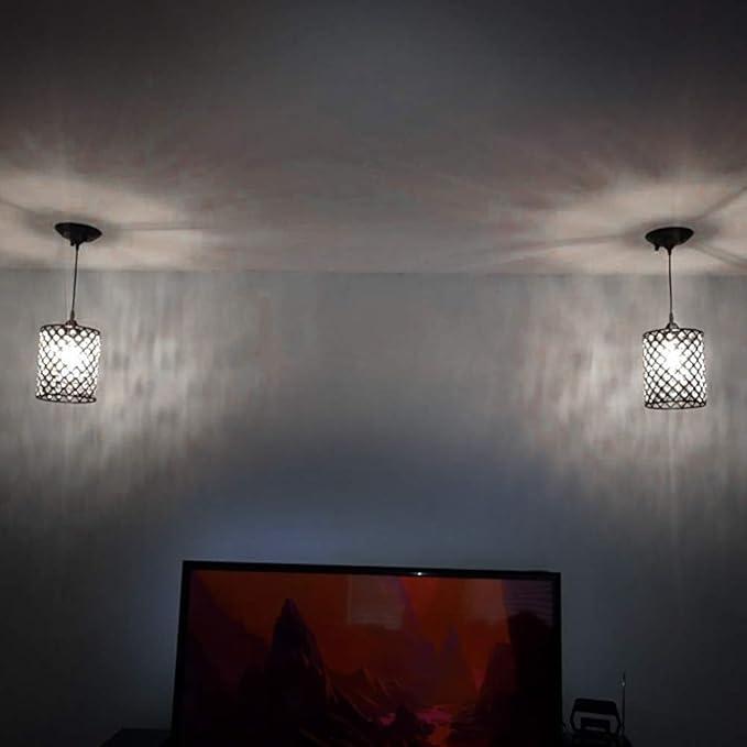 5 Inch E26 Led Bulb Equal 80 Watt, 4000k Neutral White Edison Bulb 6W Dimmable, 800LM T10 T9 Clear Glass Tubular Light Bulbs AC 120V for Chandelier Pipe Pendant Wall Light - UL Cert 4Pack