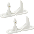 2 Pack Washer Door Striker Lock Latch Replacement Parts for Frigidaire Affinity 131763310 - Front Load Catch Fits for Gibson, for Kenmore - Replaces 131763300, AP3580441, PS890617 - Easy to Install
