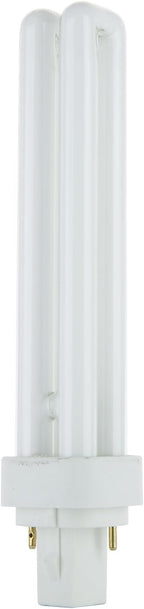 Sunlite PLD26/SP41K/10PK 4100K Cool White Fluorescent 26W PLD Double U-Shaped Twin Tube CFL Bulbs with 2-Pin G24D-3 Base (10 Pack)