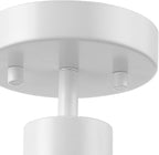 GLOBE Electric 57499 Pratt 1-Light Track Lighting Spotlight, Matte White, Bulb Not Included