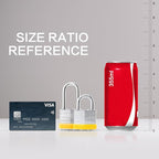 Keyed Alike Laminated Steel Padlocks with Normal Shackle for Sheds, Fences & Lockers (60-Pack)