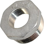 1-1/2" Male NPT to 3/4" Female NPT Female Reducing/Reducer Bushing Pipe Fitting,Adapter,Stainless Steel SS 304 Hex Bushing