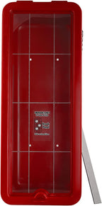 Fire Extinguisher Cabinet Fire Extinguisher Box Outdoor Fire Cabinet Mounted Fire Extinguisher Cabinet Fire Extinguisher Cover (Red with Breaker Bar Attachment, Rx350, Plastic, 5 Pounds, 3, AKA1)