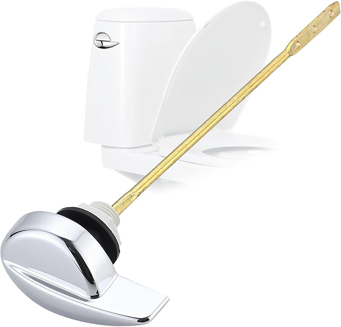 Toilet Handle Replacement Parts, Toilet Tank Flush Lever for THU004-CP Trip Lvr for St701Cst854884 for ST701, CST853, CST854, CST884, CST604CEF, CST614CEF Flush Handle