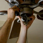 DAYONE Ceiling Fan Light E-27 Multi Lampholder Socket Ceiling Fan Switch Zing Ear ZE-310D Socket with ZE-109M Pull Chain Switch for Ceiling Fan Lamp Light (Black Bronze)