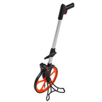 Manual Distance Measuring Wheel, 0-9999.9 ft Range, Nylon PC Aluminum Construction