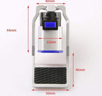 Water Cooler Faucet Replacement Red and Blue Plastic Water Dispenser Fits Adaptor Hot Cold Water Faucet Replacement, 2 Pieces