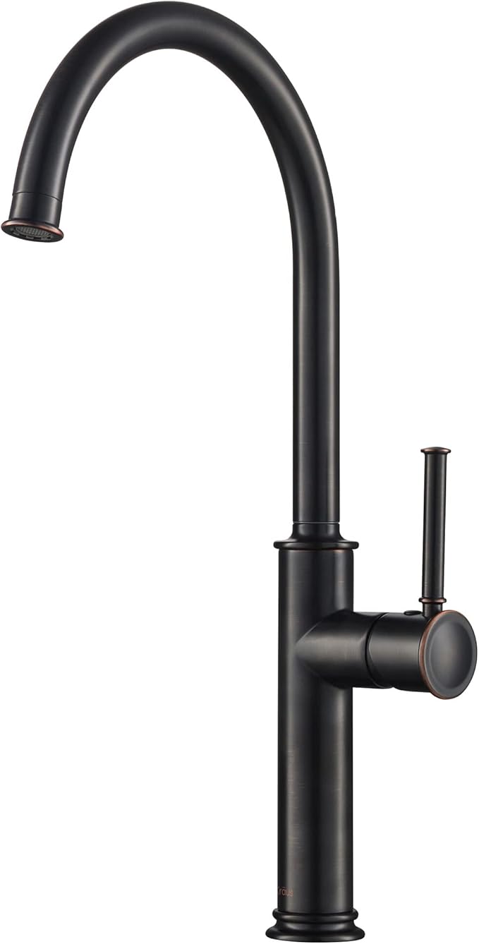 KRAUS Sellette Kitchen Bar Faucet, Oil Rubbed Bronze Finish, KPF-1681ORB