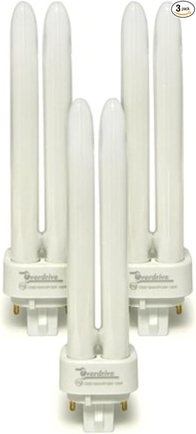 GENERIC BULBS FOR Panasonic FDS18E35/4 18W Quad-Tube Fluorescent Lamp - 3500K - 3 PACK!