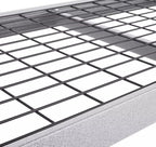 Heavy Duty Member Mark 4-Shelf Industrial Storage Rack, 77" W x 24" D x 72" H (Granite, 3 Pack)