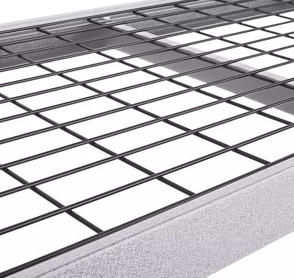 Heavy Duty Member Mark 4-Shelf Industrial Storage Rack, 77" W x 24" D x 72" H (Granite, 3 Pack)