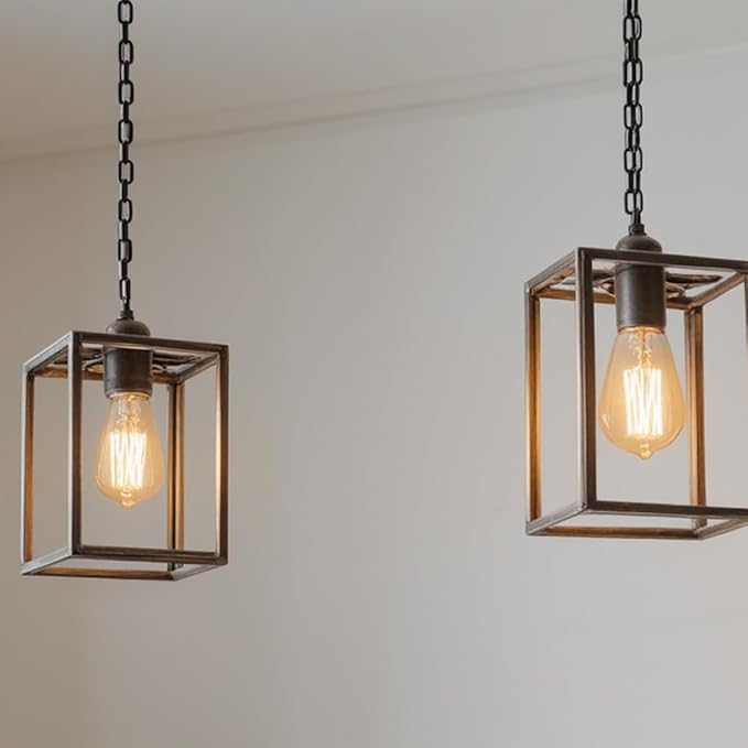 Jslinter Incandescent Light Bulbs 60 Watt Dimmable Bulbs 4 Pack, 2200K ST58 Soft Light Bulbs Warm Light, 110v E26 Eecorative Light Bulb, Vintage 230LM Edison Bulb for Bedrooms, Living Rooms