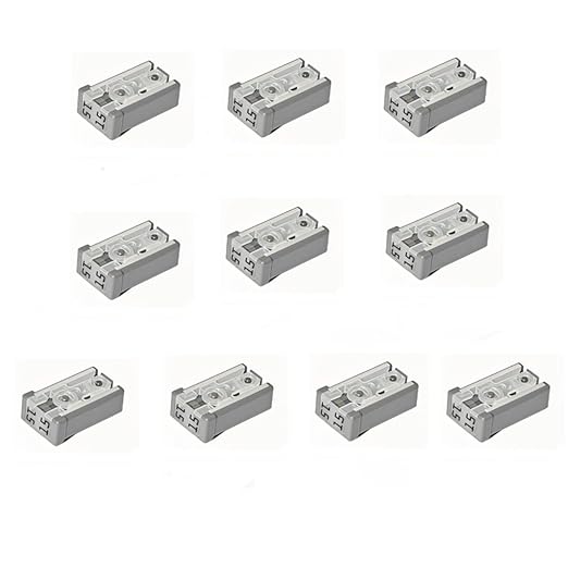 10 Pcs 0695015.PXPS Slotted MCASE Cartridge Fuse, 15A, 32V