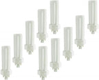 Circle 10 Pack PLT-32W 835, 4 Pin GX24Q-3, 32 Watt Triple Tube, Compact Fluorescent Light Bulb…