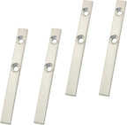 4PCS Metal Helical Balance Pivot Bar 76x8x4mm Tilt Window Dressing Hardware Accessories Decorative Fitting