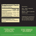 Optimum Nutrition Muscle Recovery and Endurance Supplement for Men and Women, Zinc and Magnesium Supplement, 90 Count