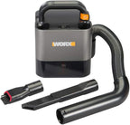 WORX WX030L.9 20V Power Share Cordless Cube Vac Compact Vacuum, Bare Tool Only, No Battery, Black
