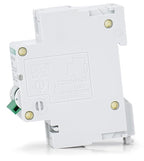 12V-110V DC Miniature Circuit Breaker, 80 Amp 1 Pole Battery Breaker Protector for Solar PV System and RV, Thermal Magnetic Trip, DIN Rail Mount, High Current DC Disconnect Switch MCB 1P B80