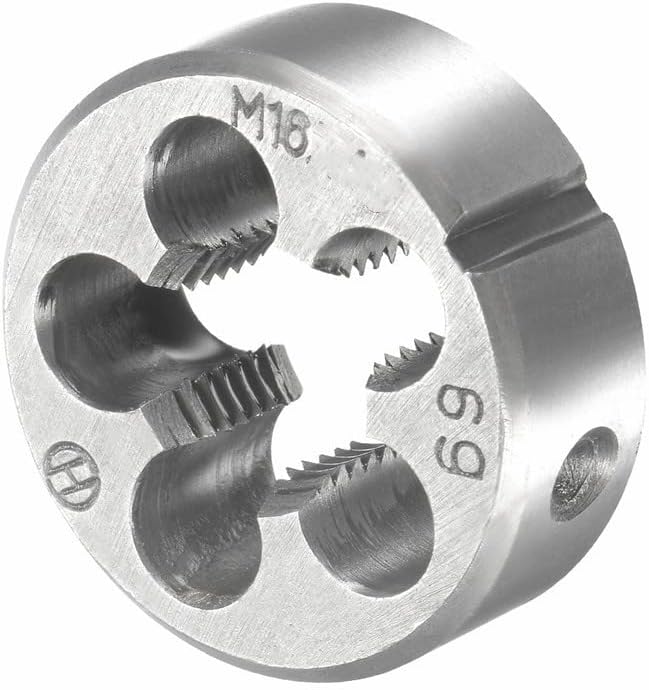 16mm x 1.5 HSS Metric Tap and Die Set Right Hand Thread,Tapping DIY Tool 3pcs (M16 x 1.5mm)