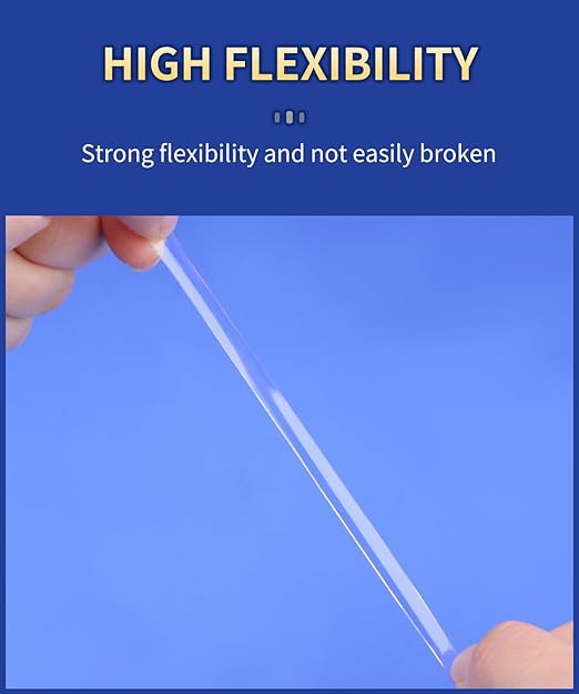 Medium Mounting Putty No Residue, Double Sided Tape Glue Adhesive Dots Clear Museum Sticky Tack, Picture Hanging Strips Fixed Posters Decor Art Craft Party, 0.31 x 0.51 in (480 Pcs)