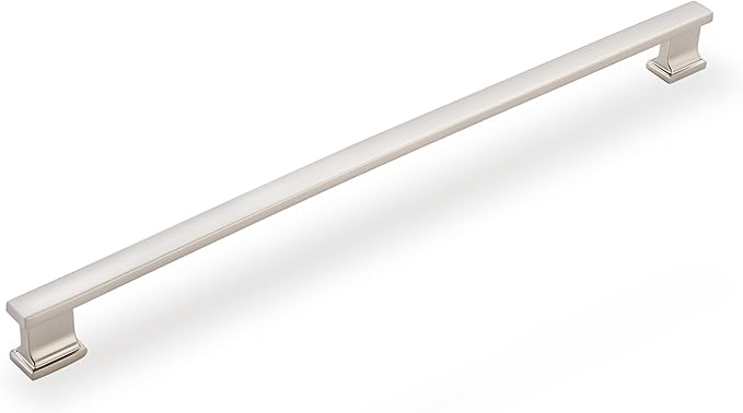 6 Pack 13.6 Inch Length|12.6 inch(320mm) Hole Center Brushed Satin Nickel Kitchen Cabinet Handles, Cabinet Pulls Kitchen Cabinet Hardware, Cupboard Pulls, Drawer Handles