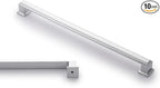 10 Pack 12.6 Inch(320mm) Hole Center Polished Chrome Modern Cabinet Pulls Kitchen Cabinet Handles Kitchen Cabinet Hardware Timeless Drawer Pulls for Dresser Cupboard Wardrobe, Chrome(12.6x10)