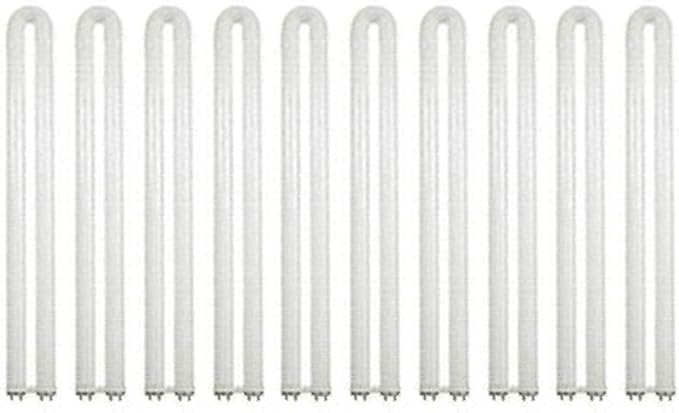 GoodBulb 31W T8 U Bend Fluorescent 8" Tube 5000K Daylight Medium Bi-Pin Base 2750 Lumesn 85 CRI 24000 Life Hours 31 Watts Car Dealership Lighting 10 Pack