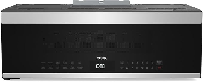THOR Kitchen 30-Inch Over-the-Range Slim Microwave with Ventilation - Model TOR30L
