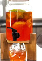 Replacement Cooler Faucet Water Bottle Jug, BPA-Free Plastic Spigot Spout Water Beverage Lever Pour Dispenser Valve, Crock Tap (2 Black)