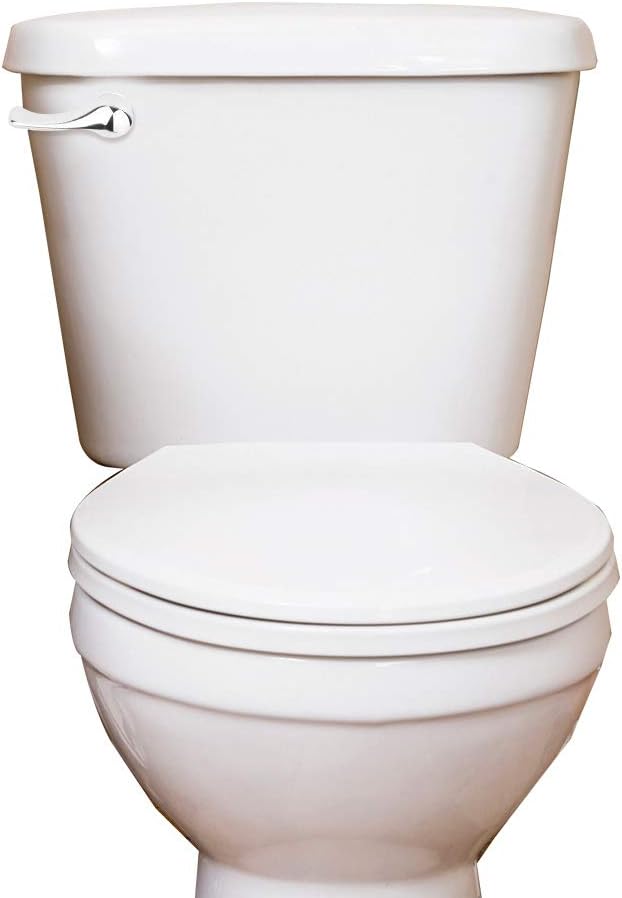 Toilet Handle Replacement Kit, Universal Tank Flush Lever Handle with Stainless Steel Flapper Chains for Most Front Mount Toilets, Matte Black Finish Toilet Flush Handle (Chrome)